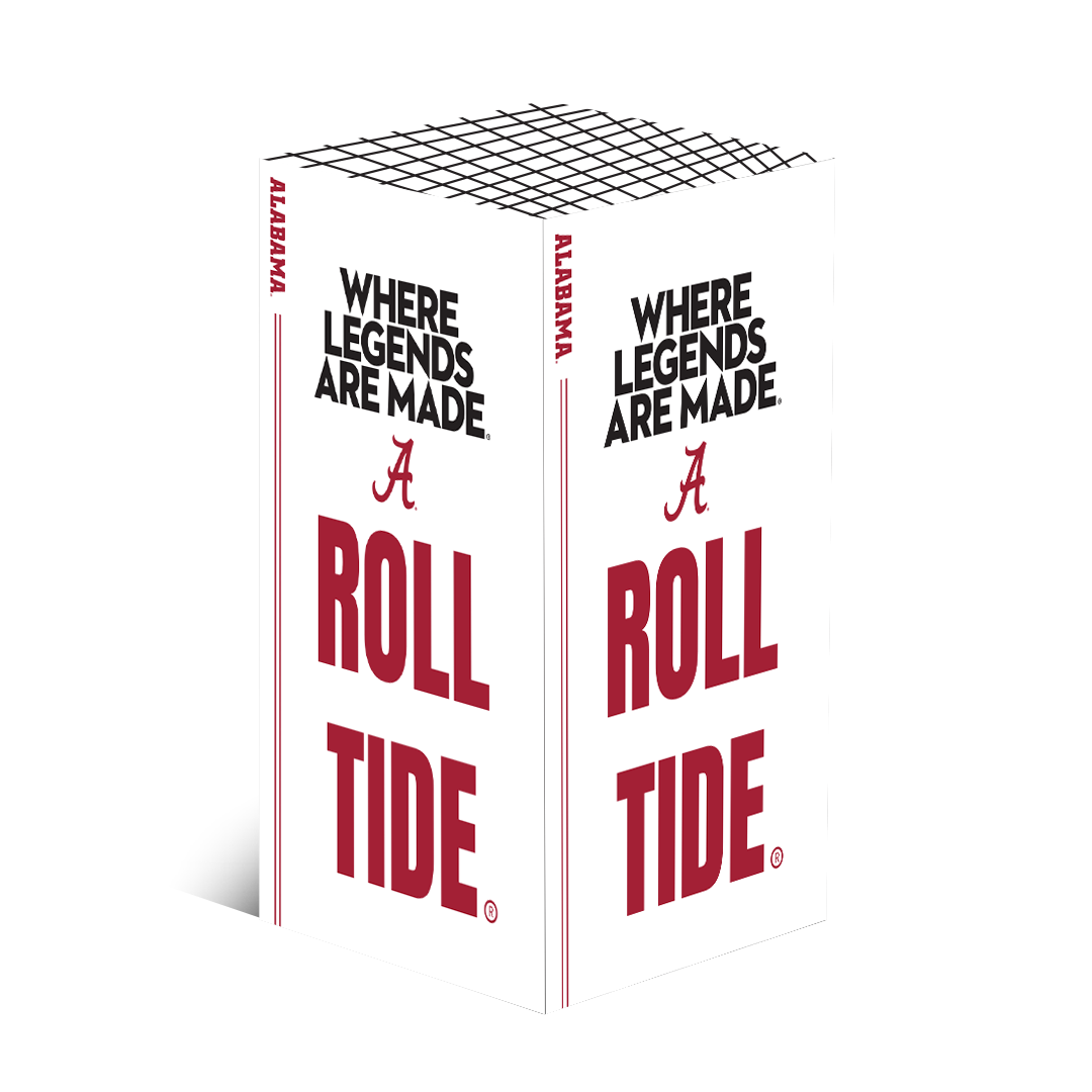 Alabama White WLAM VarsityWrapz - Premium quality design detail
