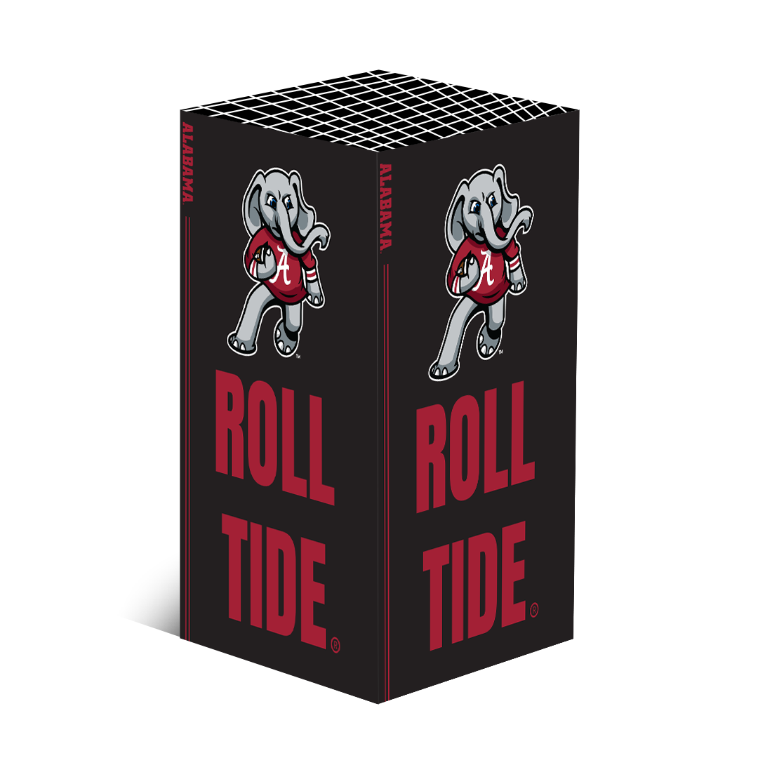 Alabama Black Big Al VarsityWrapz - Premium quality design detail
