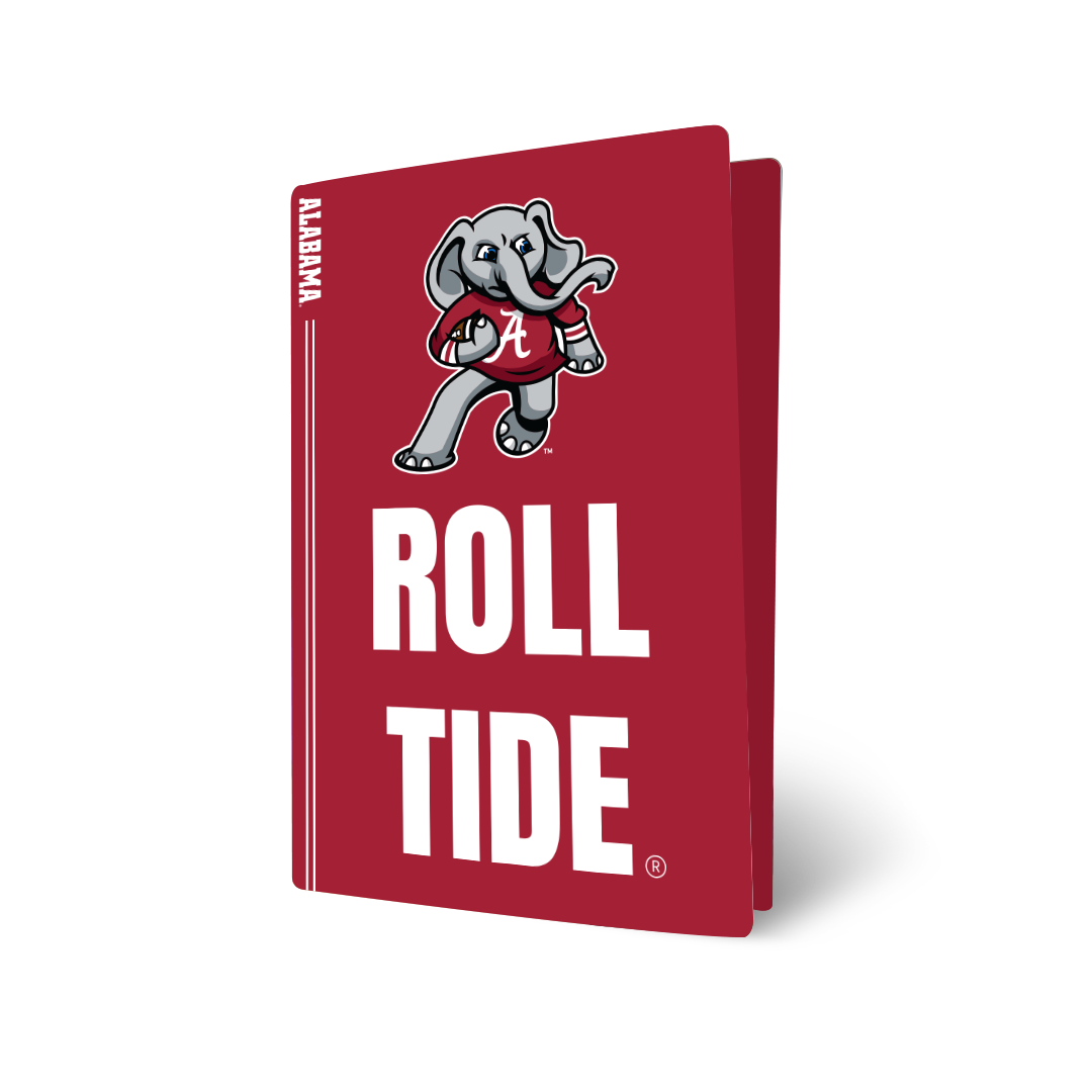 Alabama Red Roll Tide VarsityWrapz - Console Wrap for PS5 and Xbox by VarsityGripz