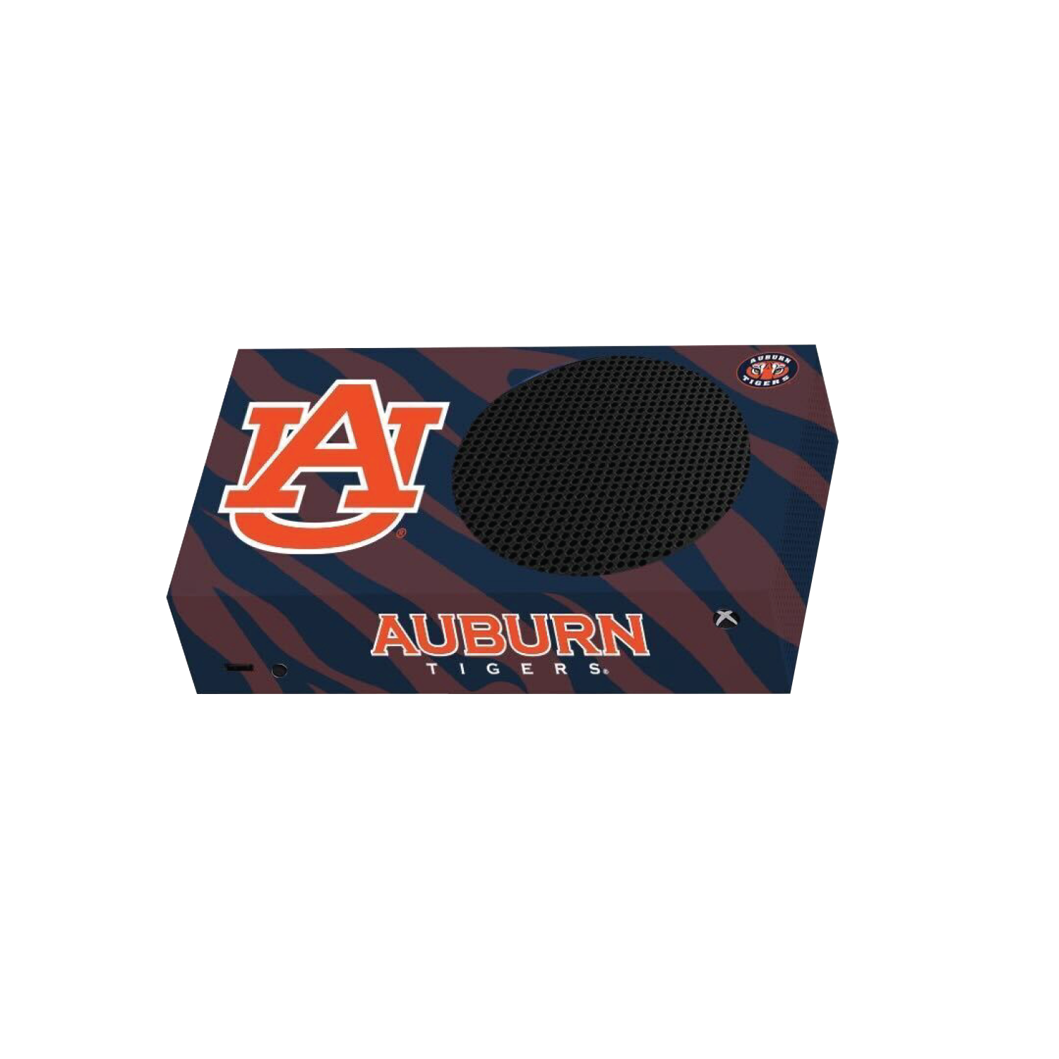 Auburn Xbox VarsityWrapz - Close-up of console wrap material