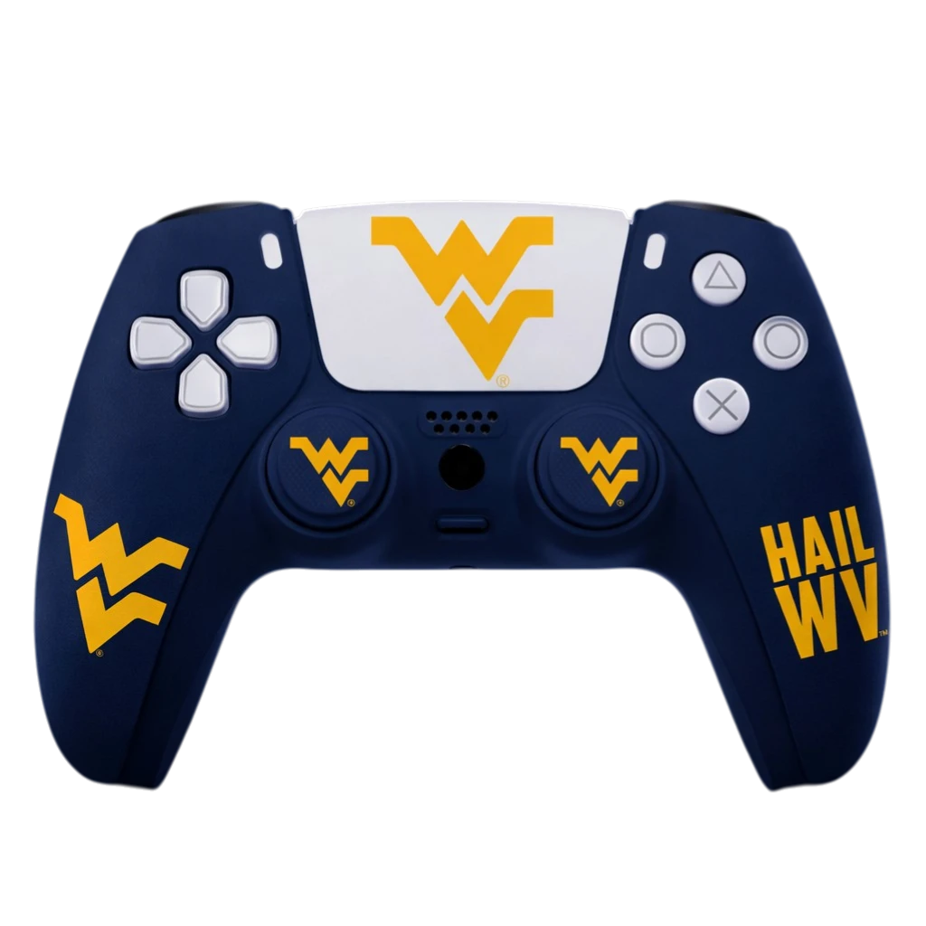 WVU PS5 Starter Kit - Bundle for PS5 and Xbox by VarsityGripz