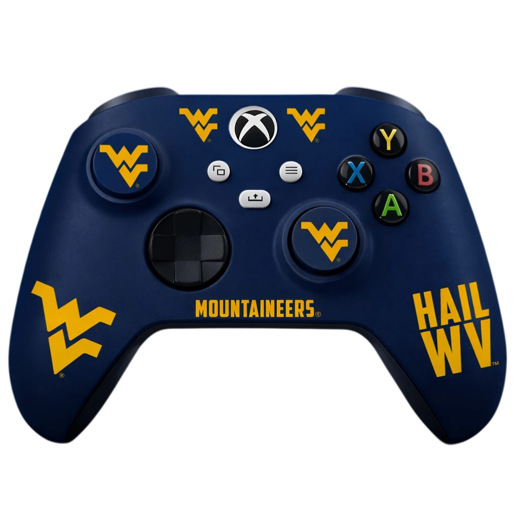 WVU Xbox Starter Kit - Bundle for PS5 and Xbox by VarsityGripz