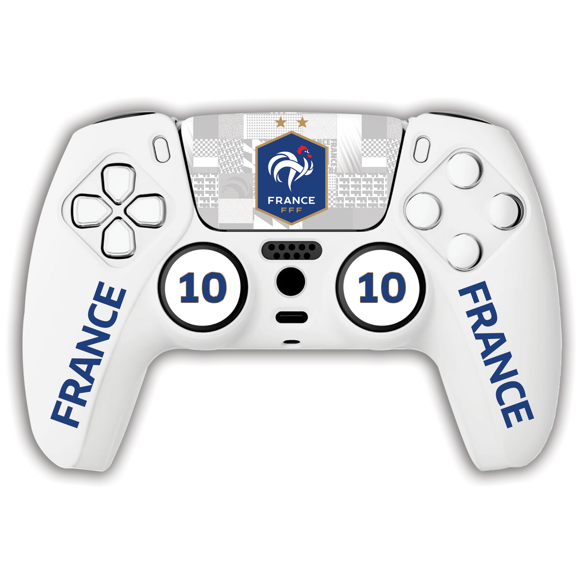 France Mbappé KM10 PS5 Controller Starter Kit — White