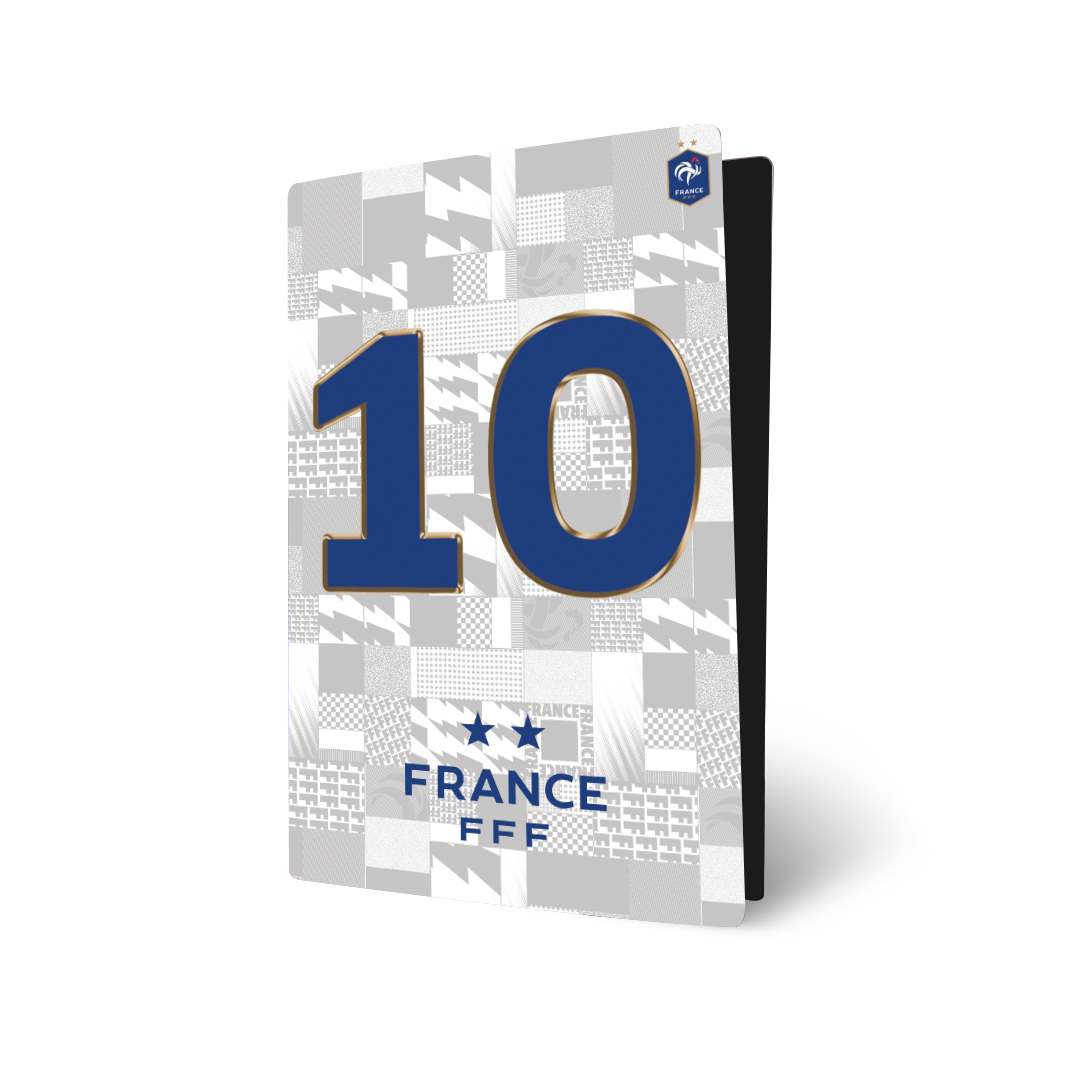 France Mbappé KM10 PS5 Digital Wrap — White