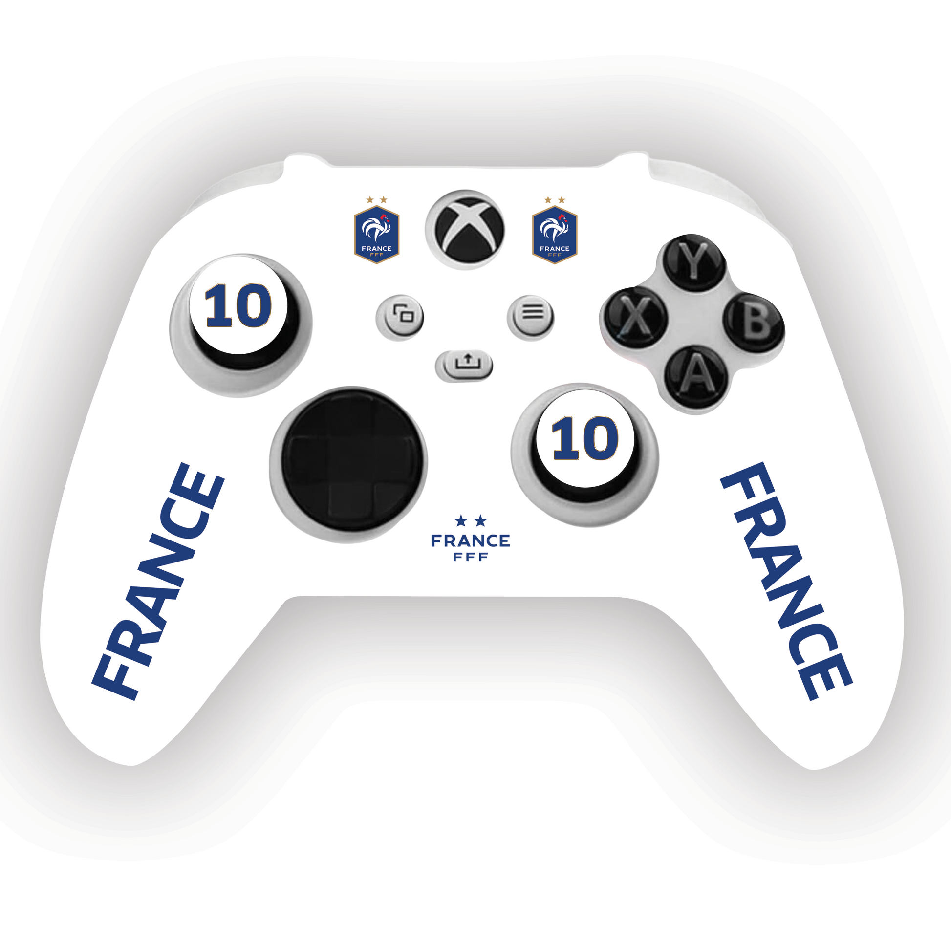 France Mbappé KM10 Xbox Controller Starter Kit — White