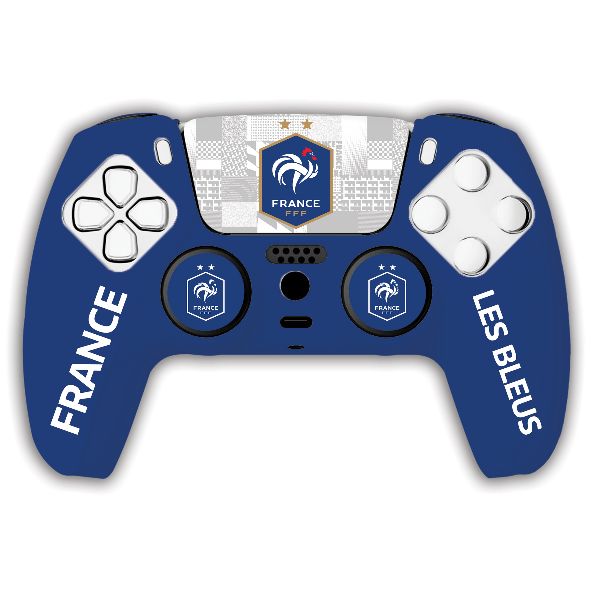 France FFF PS5 Controller Starter Kit — Blue