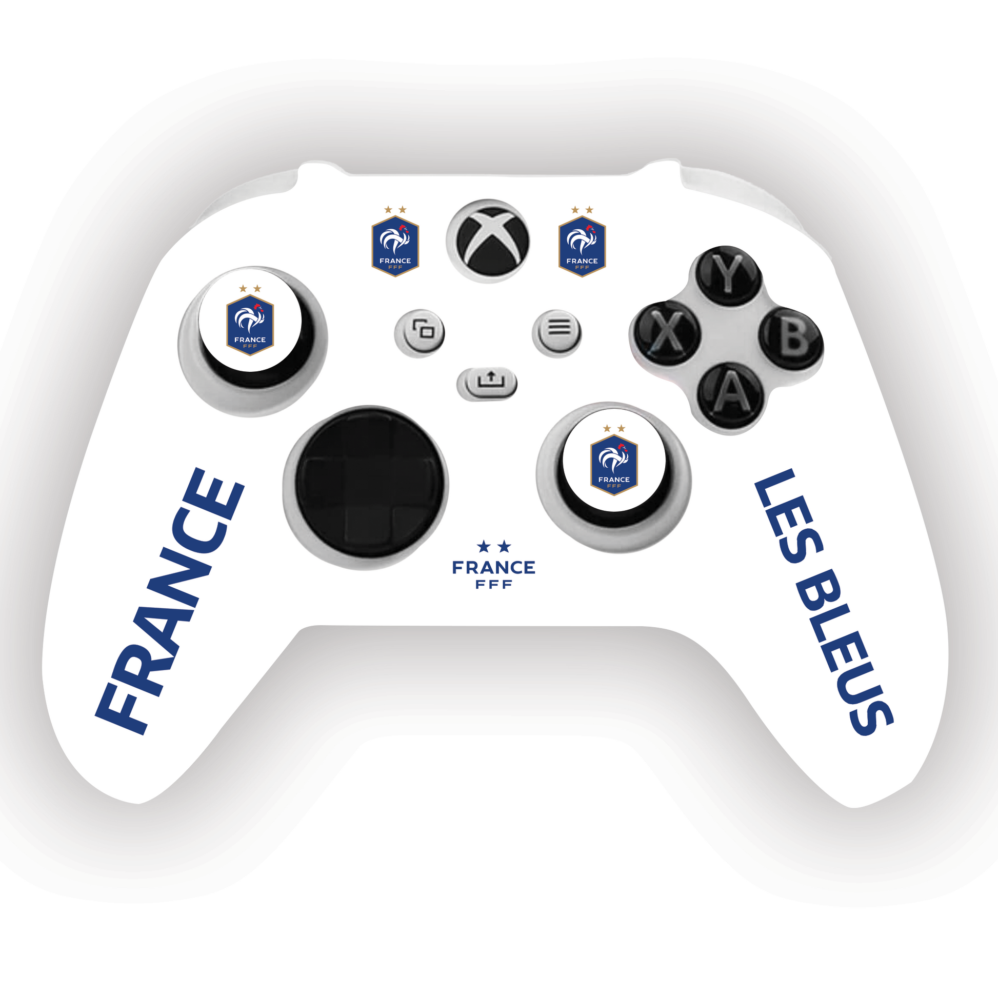 France FFF Xbox Controller Starter Kit — White