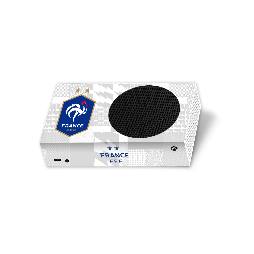 France FFF Xbox Series S Wrap — White