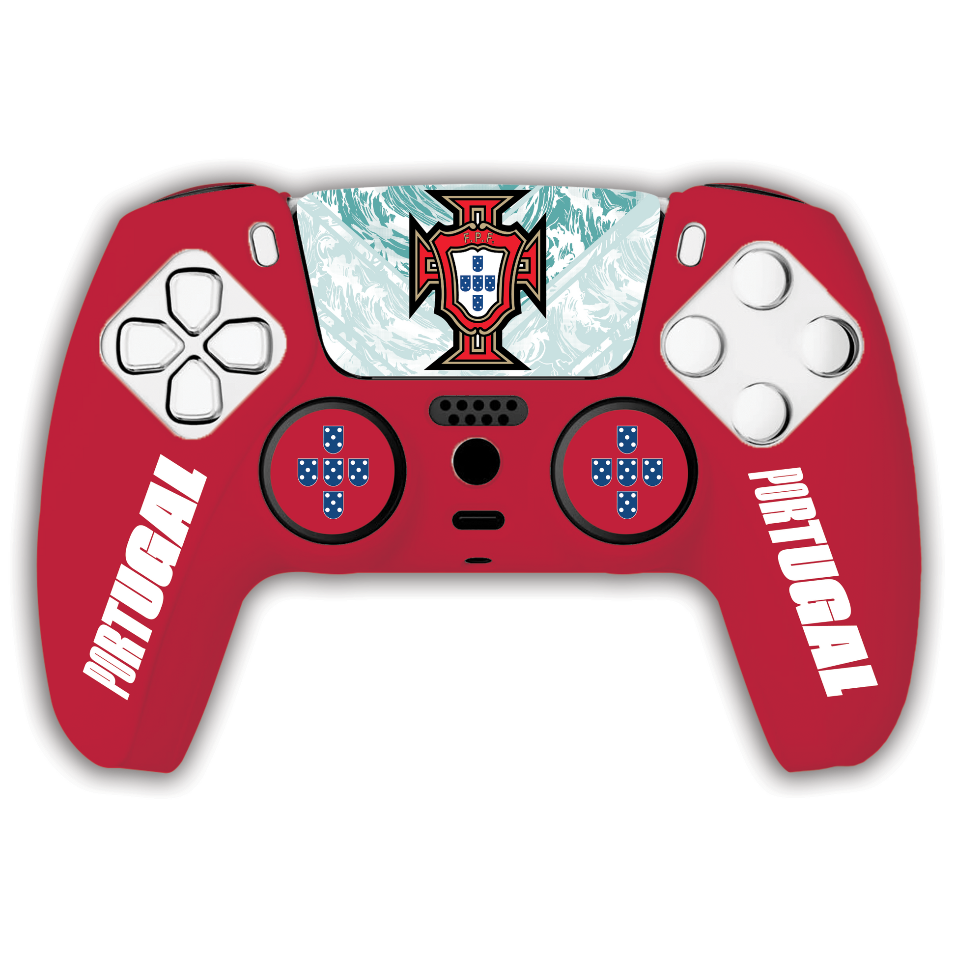 Portugal FPF PS5 Controller Starter Kit — Red