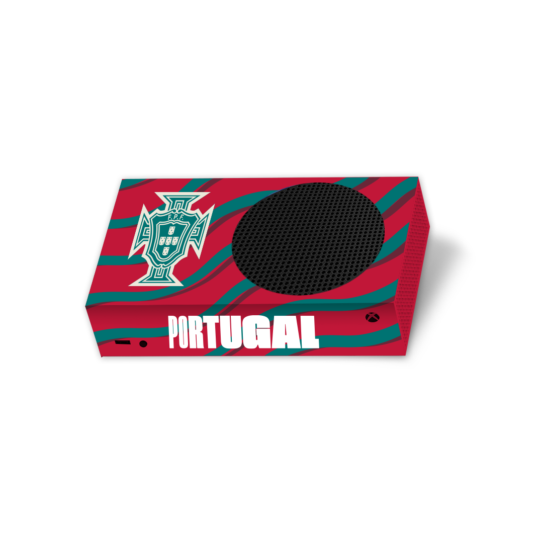 Portugal FPF Xbox Series S Wrap — Red