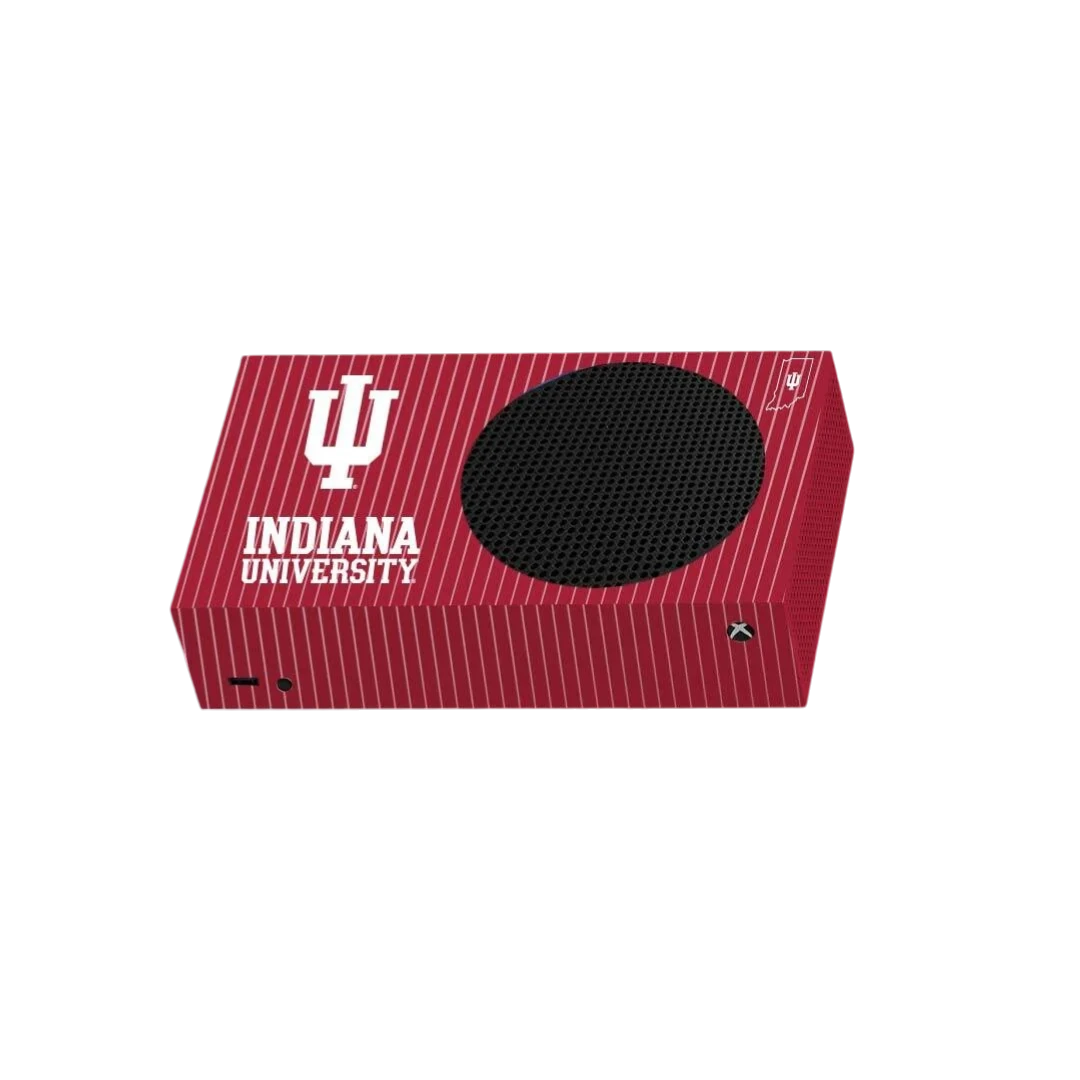 Indiana Hoosiers Xbox VarsityWrapz - Close-up of controller cover material