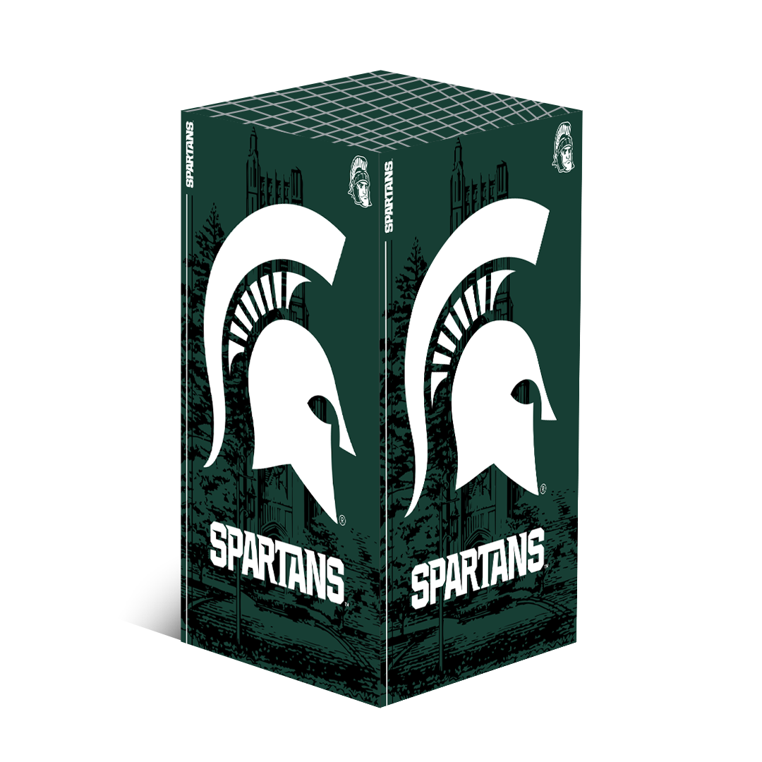 Michigan State Xbox X/S VarsityWrapz - Console Wrap for PS5 and Xbox by VarsityGripz