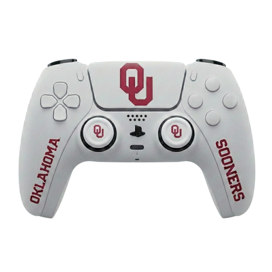 Oklahoma Sooners PS5 Starter Kit - Premium quality design detail