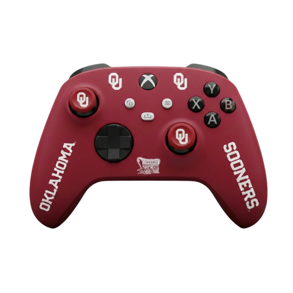 Oklahoma Sooners Xbox Starter Kit - Controller Cover for PS5 and Xbox by VarsityGripz