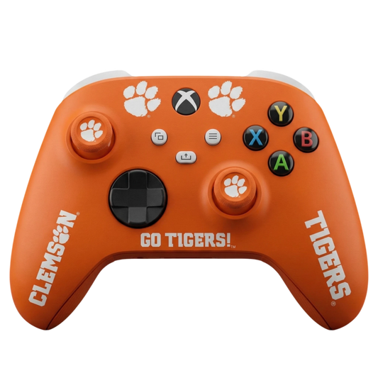 Clemson Tigers Xbox Starter Kit - Bundle for PS5 and Xbox by VarsityGripz