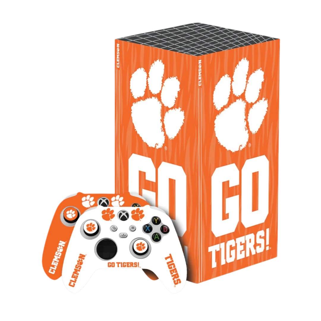 Clemson Tigers PS5 Pro Pack - Premium quality design detail