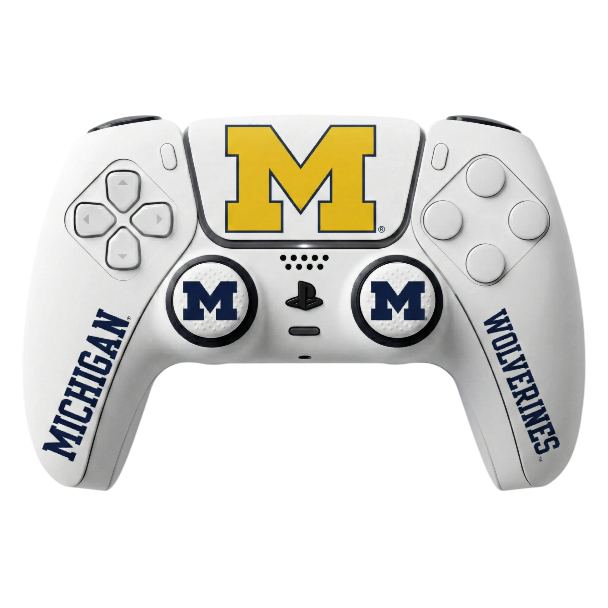 Michigan Wolverines PS5 Starter Kit - Premium quality design detail