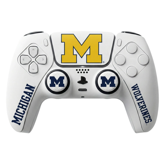 Michigan Wolverines PS5 Starter Kit - Premium quality design detail