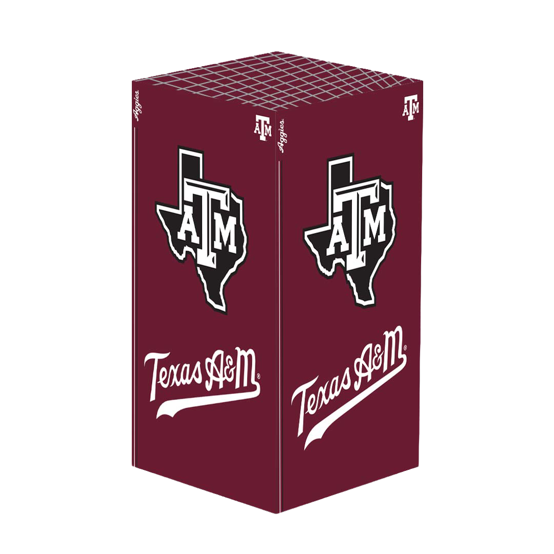 Texas AandM Xbox X/S VarsityWrapz - Console Wrap for PS5 and Xbox by VarsityGripz
