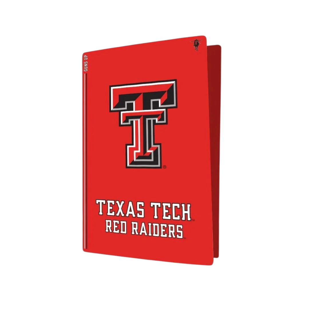 Texas Tech PS5 VarsityWrapz - Console Wrap for PS5 and Xbox by VarsityGripz
