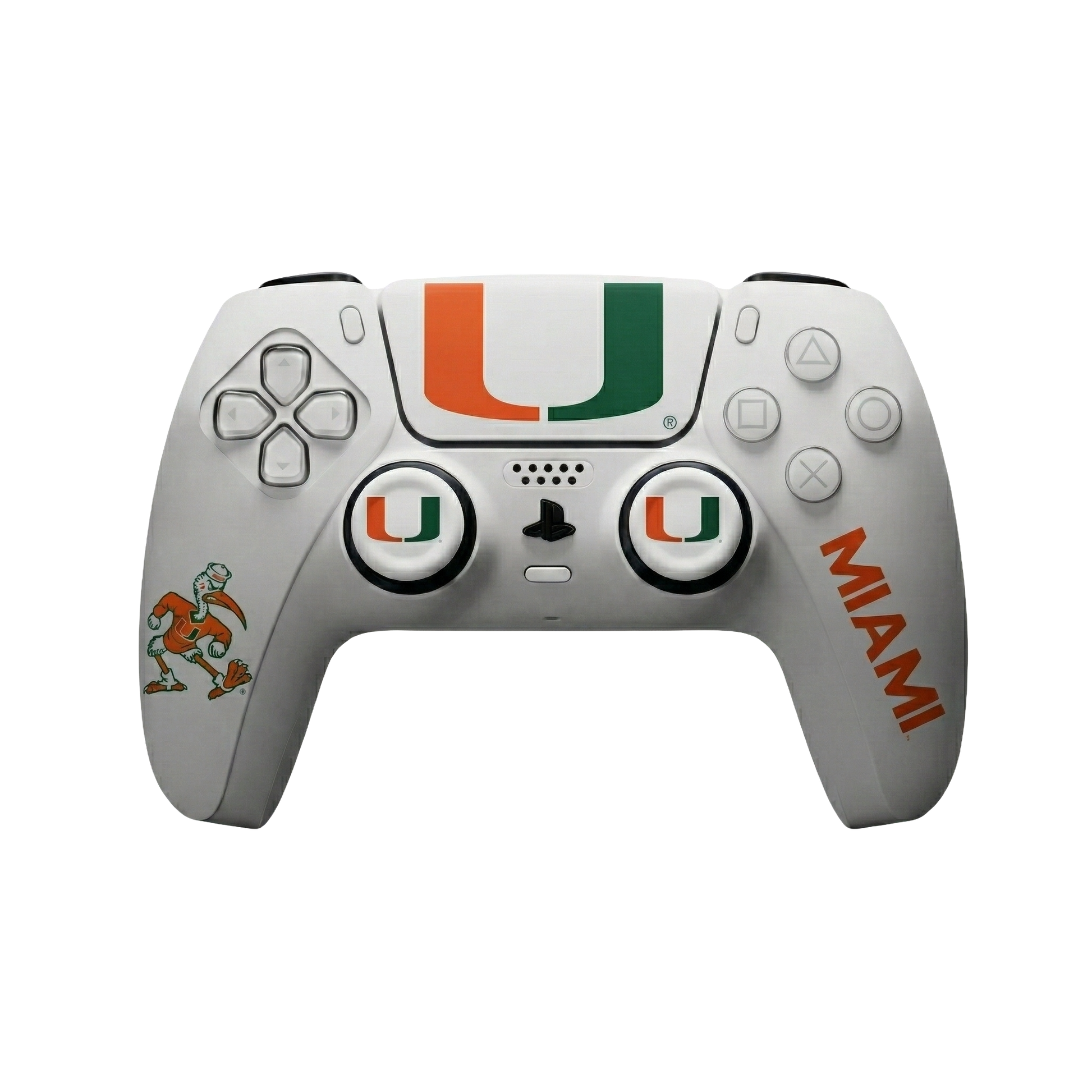 Miami Hurricanes PS5 Starter Kit - Premium quality design detail