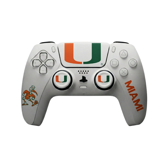 Miami Hurricanes PS5 Starter Kit - Premium quality design detail