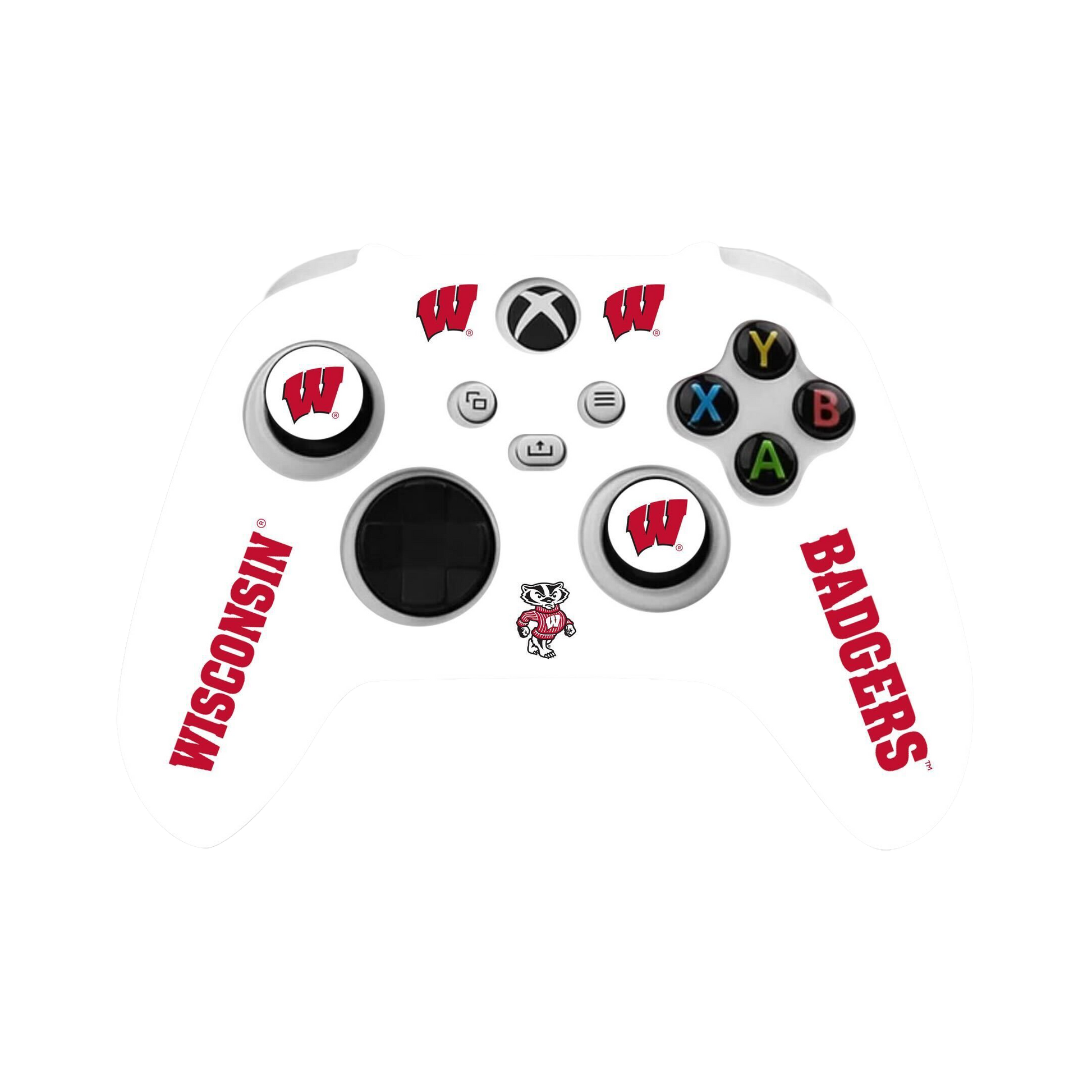 Wisconsin Badgers Xbox Starter Kit - Premium quality design detail