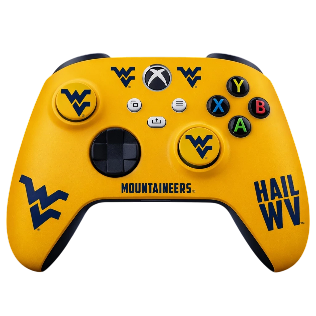 WVU Xbox Starter Kit - Premium quality design detail