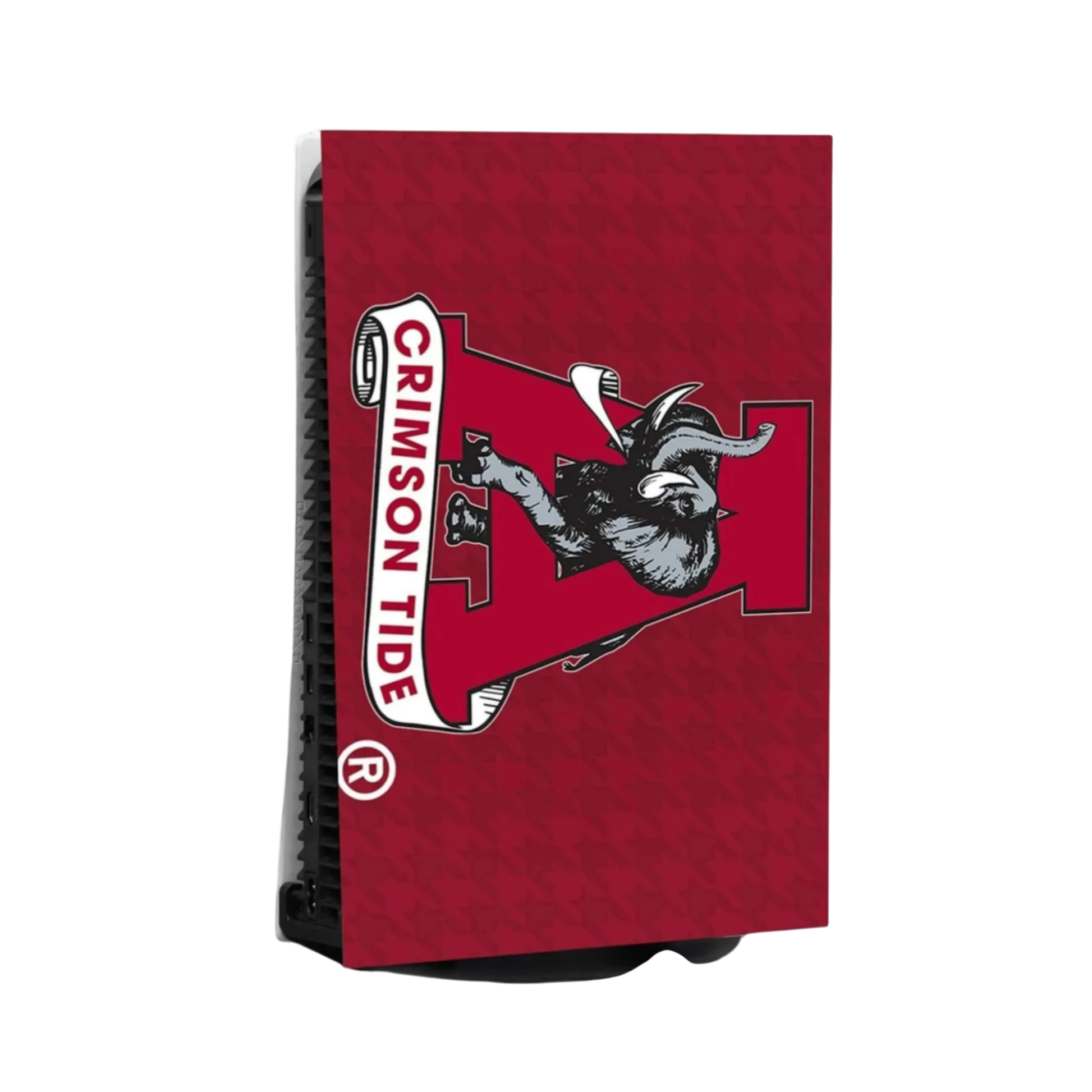Alabama Red Vintage VarsityWrapz - Console Wrap for PS5 and Xbox by VarsityGripz