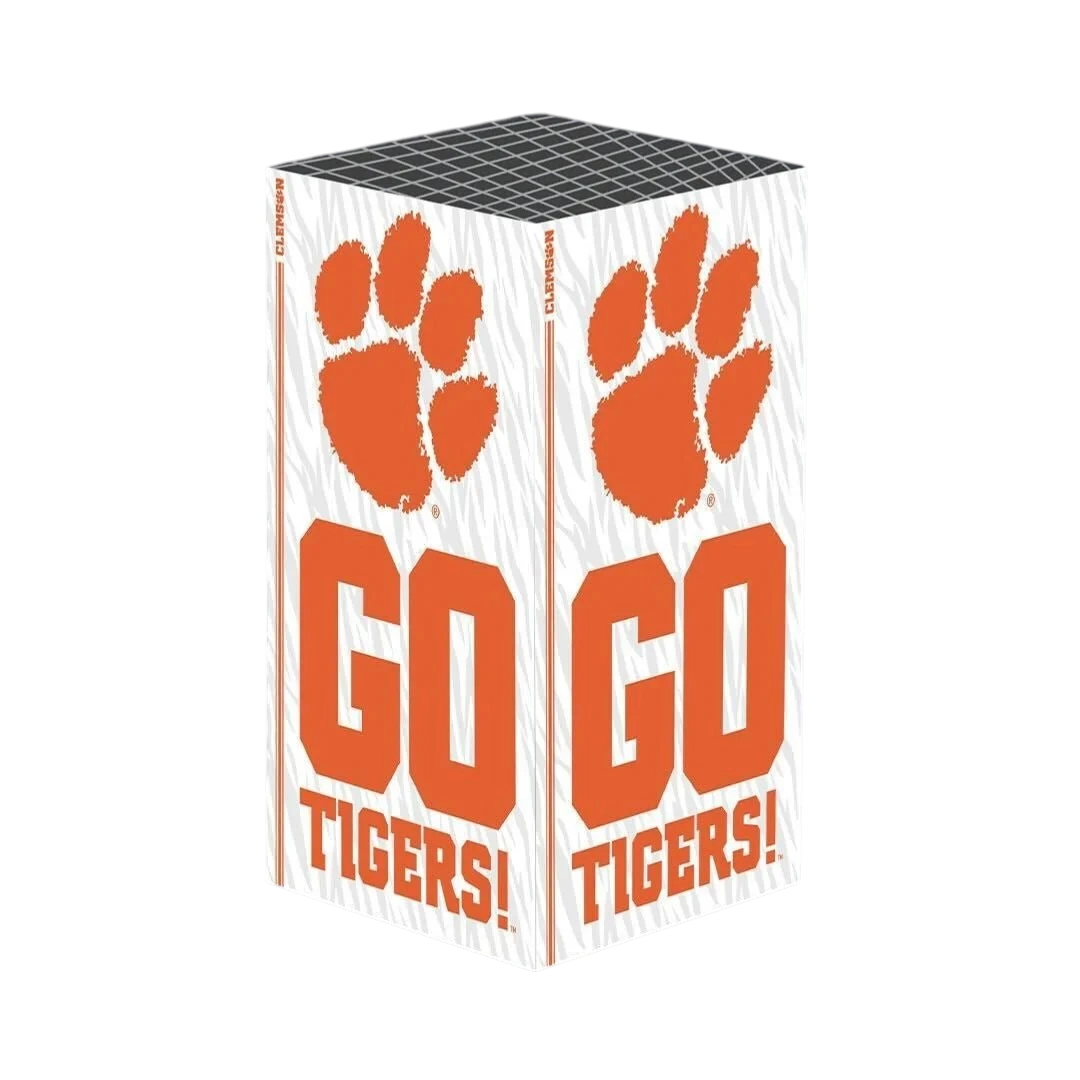 Clemson Tigers Xbox VarsityWrapz - Console Wrap for PS5 and Xbox by VarsityGripz