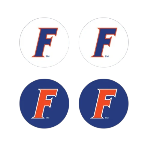 Florida Gators Thumbgripz | Pack of 2 Pairs - Close-up of thumb grips material