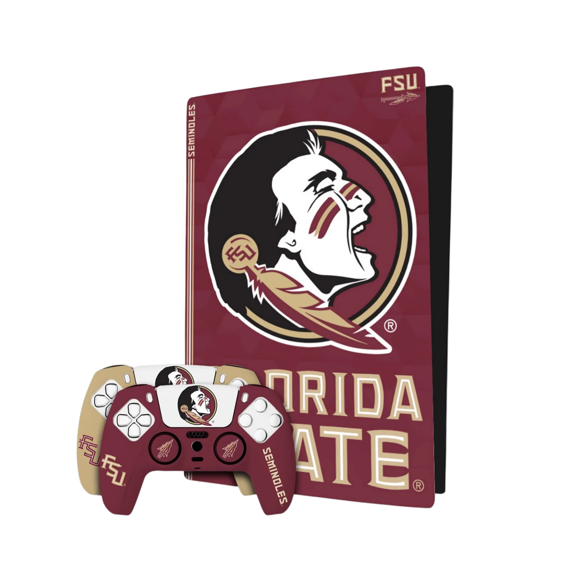 FSU Seminoles PS5 Pro Pack - Premium quality design detail