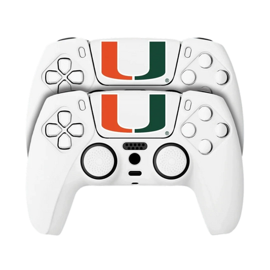 Miami Hurricanes PS5 Touchpad Stickers - Premium quality design detail