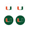 Miami Hurricanes Thumbgripz | Pack of 2 Pairs