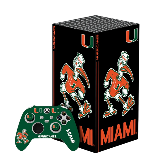 Miami Hurricanes Xbox Pro Pack - Pro Pack for PS5 and Xbox by VarsityGripz