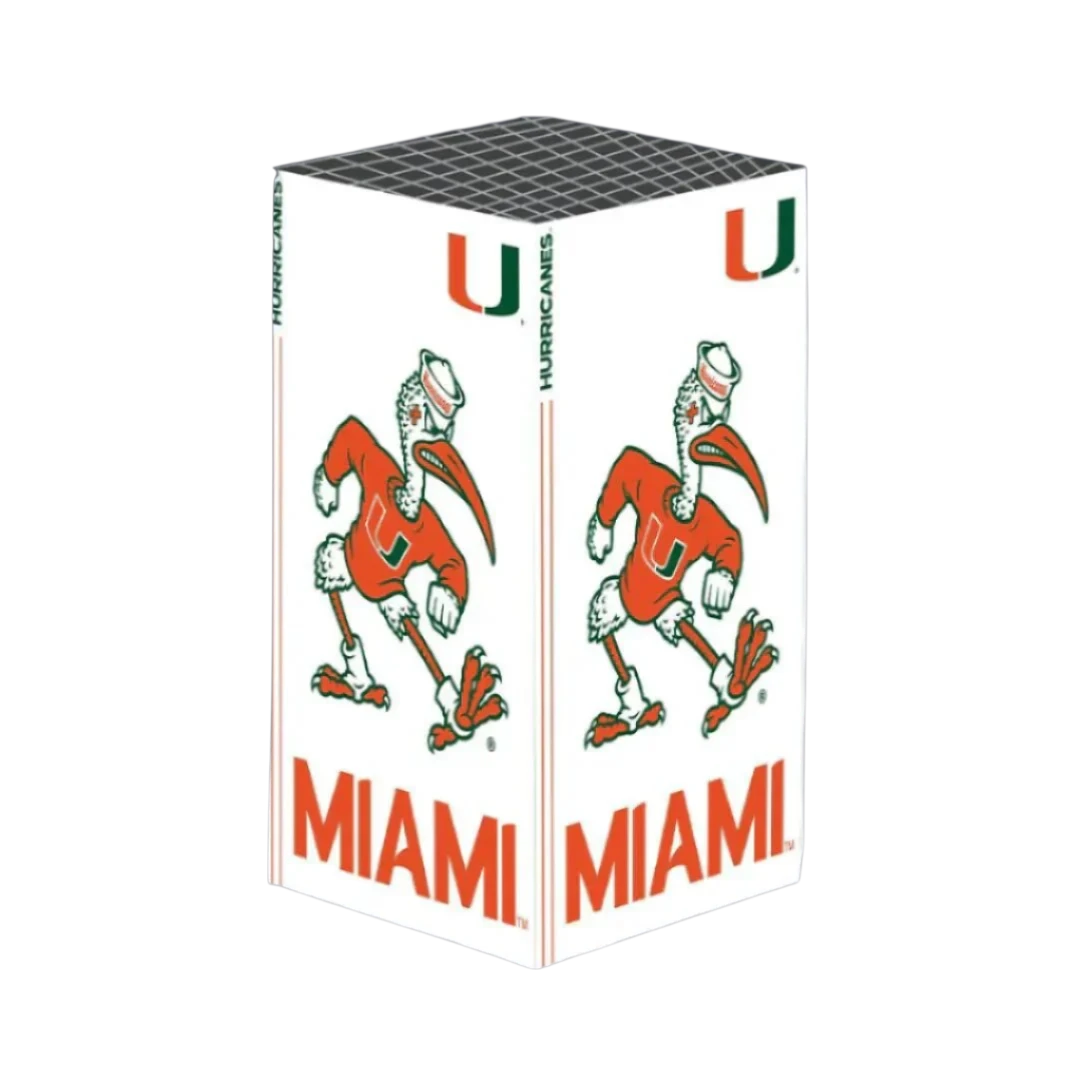 Miami Hurricanes Xbox X/S VarsityWrapz - Console Wrap for PS5 and Xbox by VarsityGripz