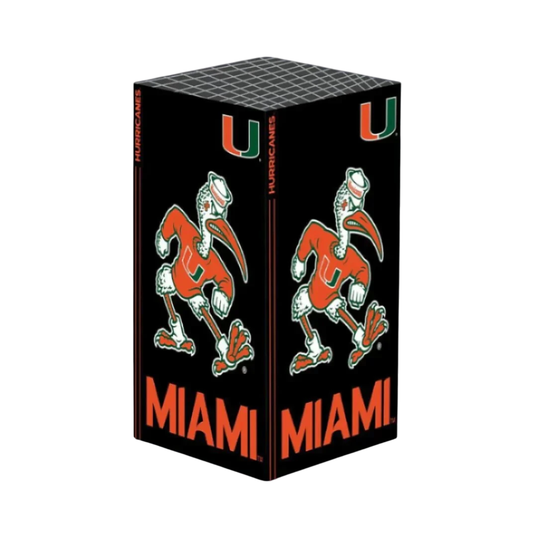 Miami Hurricanes Xbox X/S VarsityWrapz - Premium quality design detail
