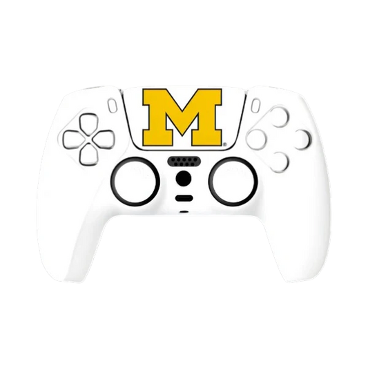 Michigan Wolverines PS5 Touchpad Stickers - Premium quality design detail