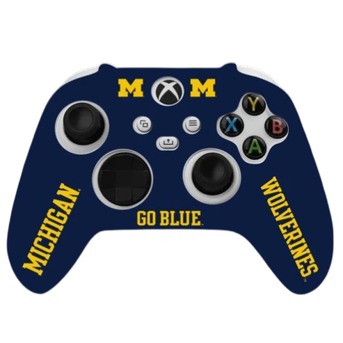 Michigan Wolverines VarsityGripz - Controller Cover for PS5 and Xbox by VarsityGripz