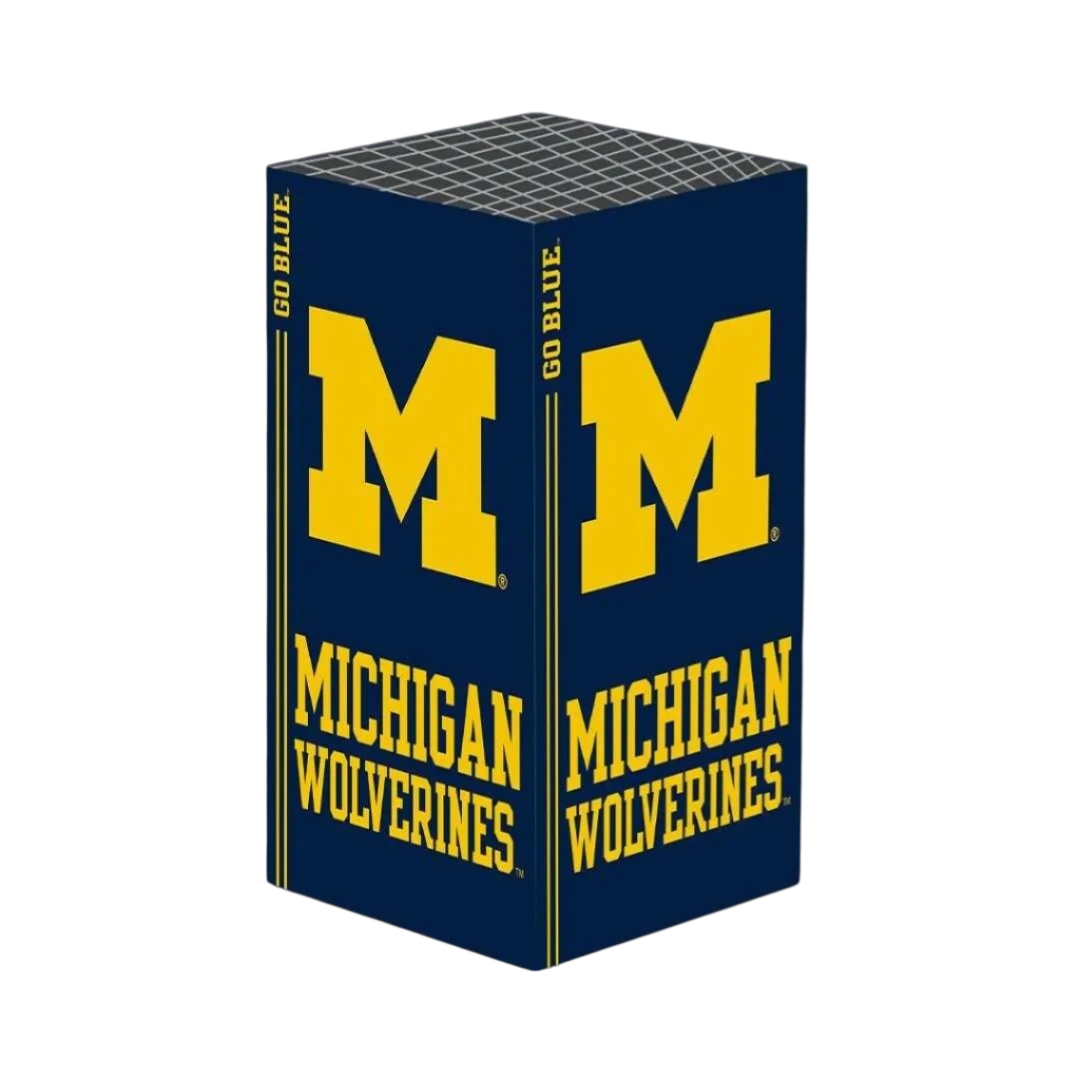 Michigan Wolverines Xbox X/S VarsityWrapz - Console Wrap for PS5 and Xbox by VarsityGripz