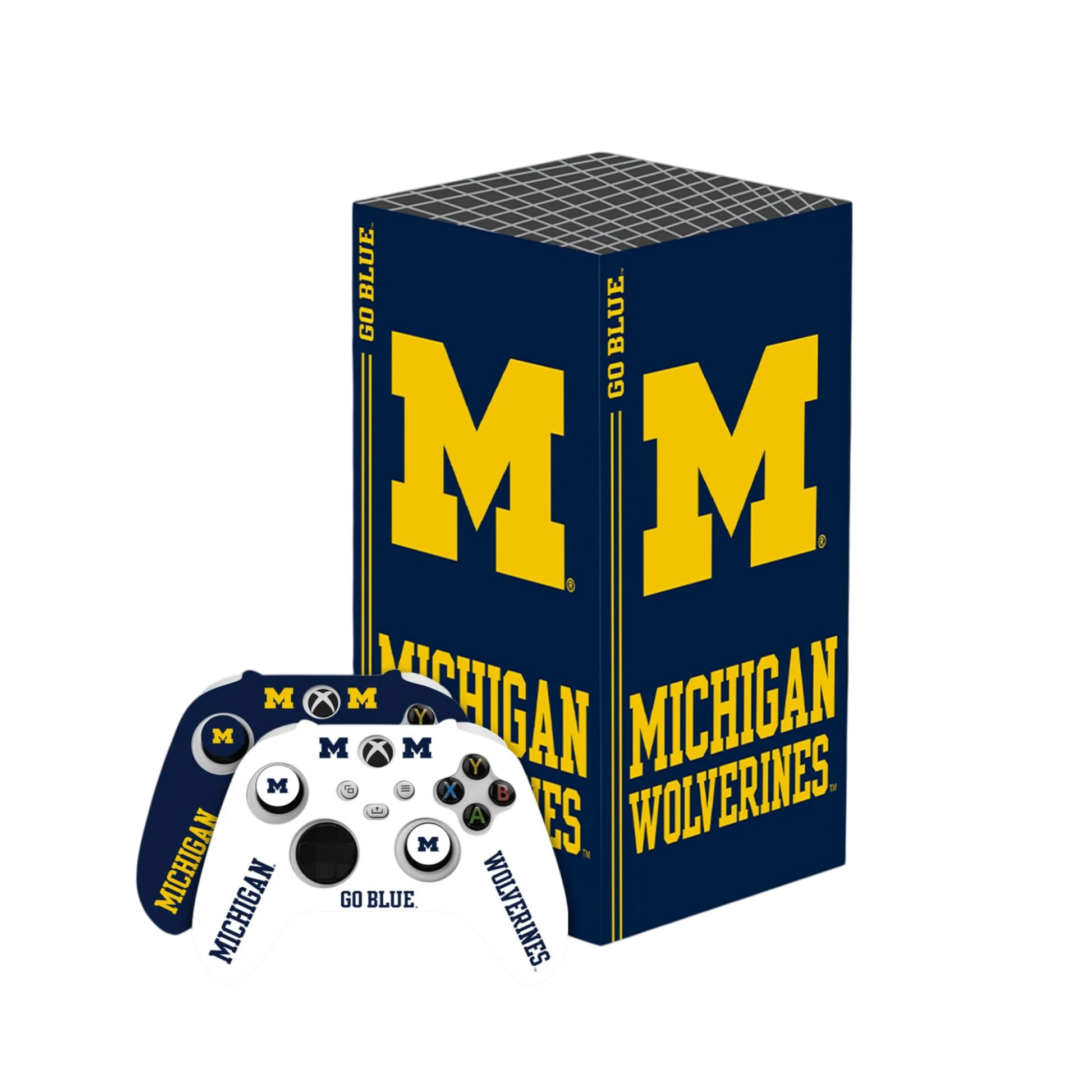 Michigan Wolverines Xbox Pro Pack - Premium quality design detail