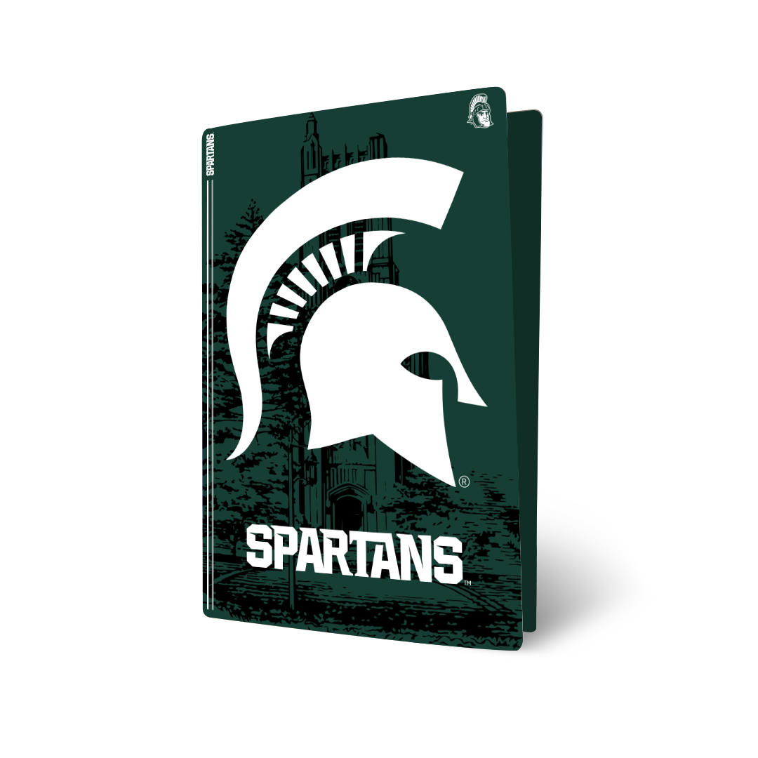 Michigan State PS5 VarsityWrapz - Console Wrap for PS5 and Xbox by VarsityGripz