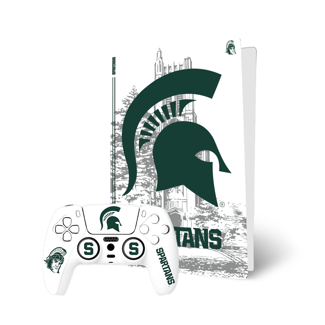Michigan State PS5 Pro Pack - Premium quality design detail