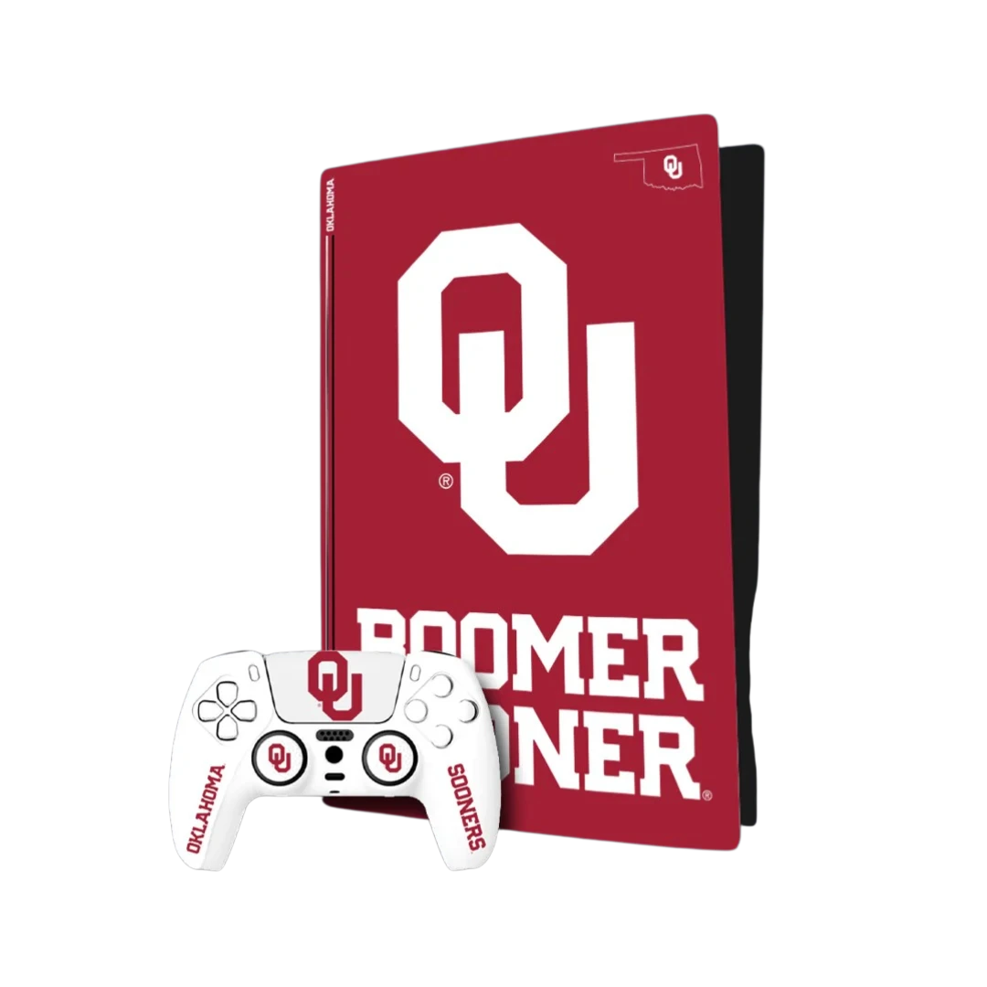 Oklahoma Sooners PS5 Pro Pack - Pro Pack for PS5 and Xbox by VarsityGripz