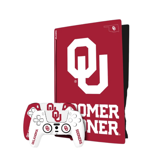 Oklahoma Sooners PS5 Pro Pack - Premium quality design detail