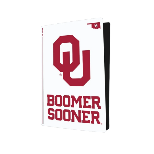 Oklahoma Sooners PS5 VarsityWrapz - Premium quality design detail