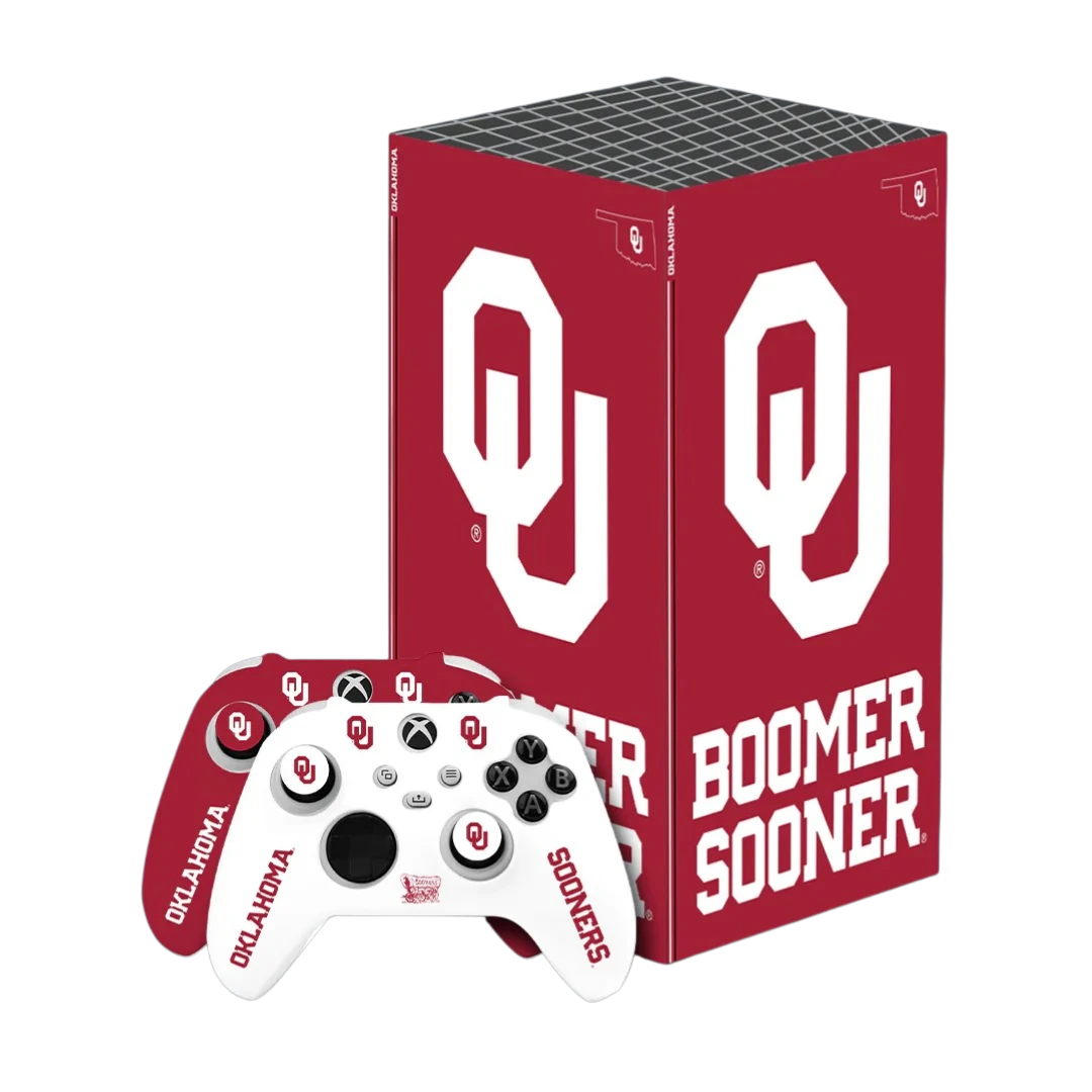Oklahoma Sooners Xbox Pro Pack - Premium quality design detail