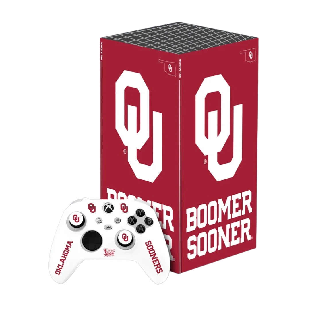 Oklahoma Sooners Xbox Pro Pack - Pro Pack for PS5 and Xbox by VarsityGripz
