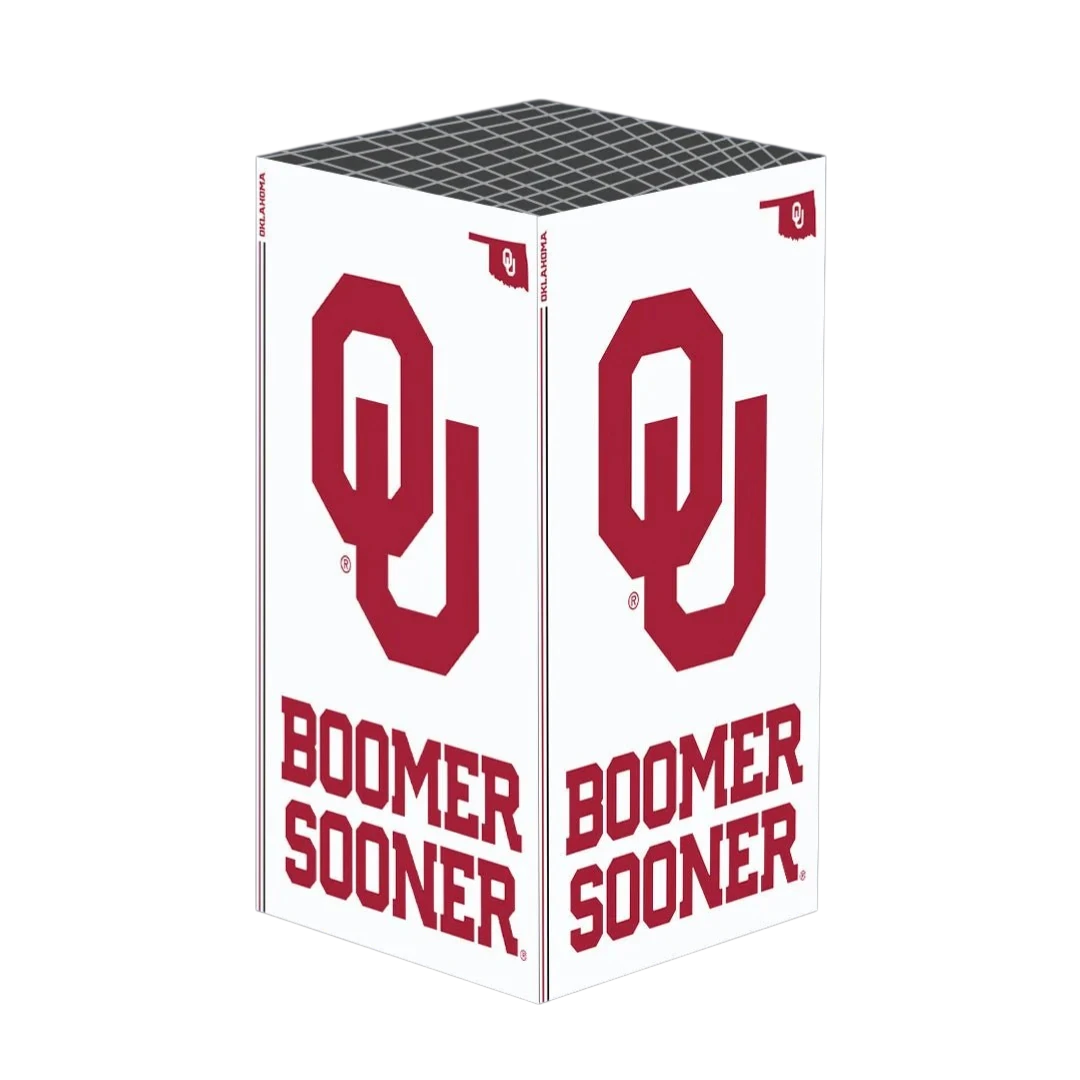 Oklahoma Sooners Xbox X/S VarsityWrapz - Console Wrap for PS5 and Xbox by VarsityGripz