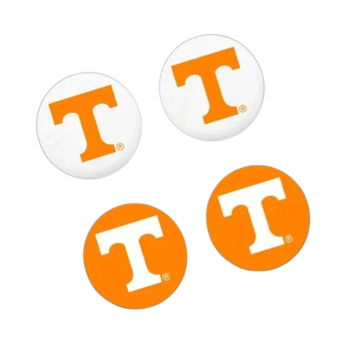 Tennessee Volunteers ThumbGripz | Pack of 2 Pairs - Close-up of thumb grips material